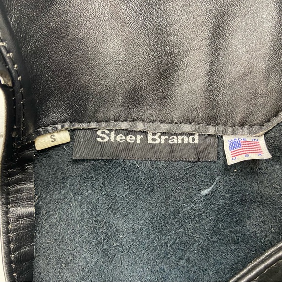 Steer Brand Women’s Blk Leather Motorcycle Biker Chaps Riding Pants - Picture 15 of 16